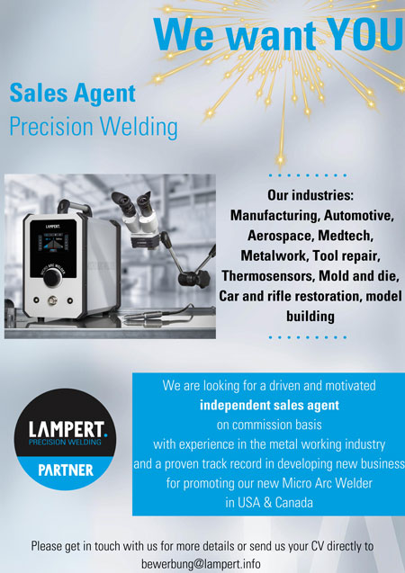 Lampert Precision Welding Micro Arc Welder, Manufacturing, Automotive, Aerospace, Medtech, Metalwork
