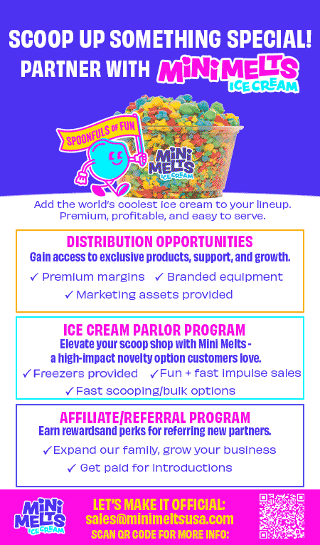 Mini Melts Ice Cream, Ice cream parlor, affiliate referral program